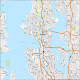 Seattle On A Map