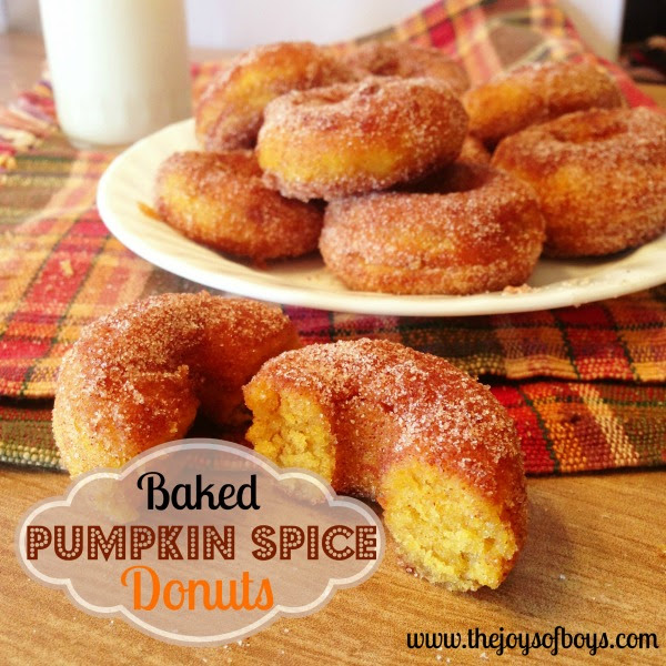 Pumpkin Spice Donuts