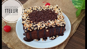 Resep Brownies 1 Telur - Resep Brownies 1 Telur : Brownies Kukus Lembut Dan Nyoklat Khas Amanda Resep Resepkoki : Tanpa ...