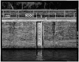 Historic Photo Upper Mississippi River 9-Foot Channel Project Lock & Dam No. 3