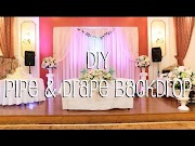 Terbaru DIY Pipe Drape Backdrop in 4 Easy Steps, paling seru!