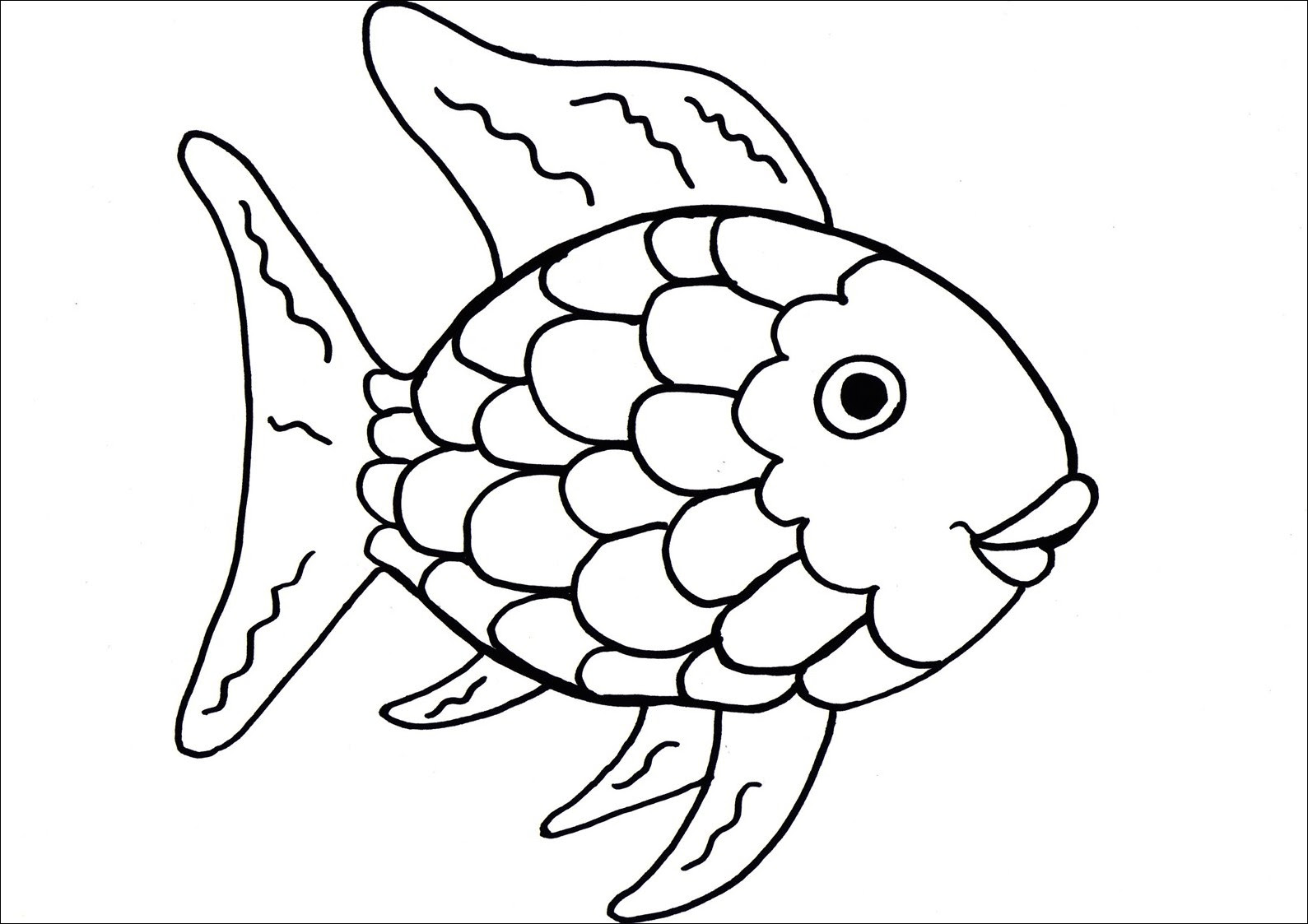 Download Free Rainbow Fish Template, Download Free Rainbow Fish ...