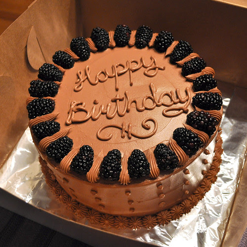 Chocolate Blackberry Cake