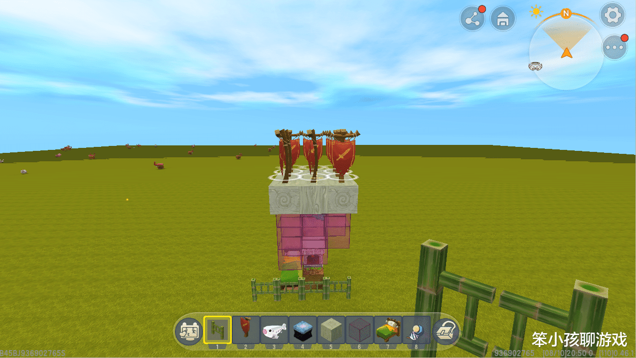 迷你世界 微缩型生存房屋 仅用4个方格 却拥有十多种功能 D4游戏网