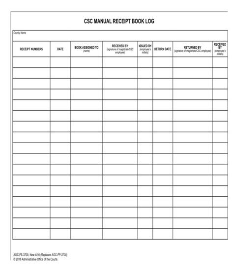  free 5 receipt book forms in pdf