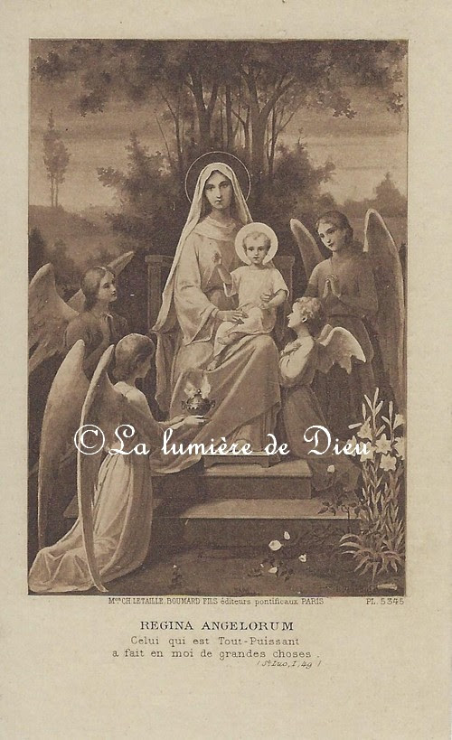 Regina Angelorum (Reine des anges)