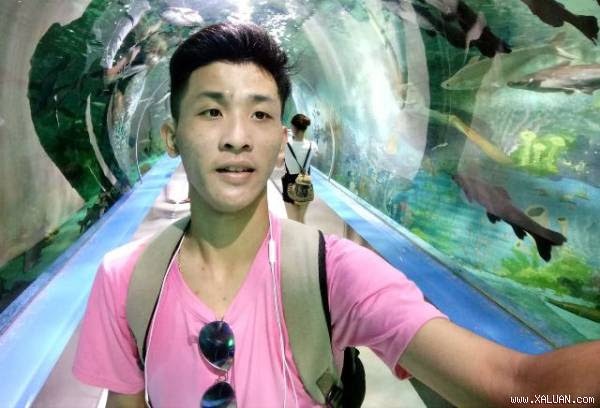  Đỗ Trọng Nguyễn tự thưởng cho mình một chuyến du lịch sau khi có kết quả khá tốt kỳ thi THPT quốc gia.