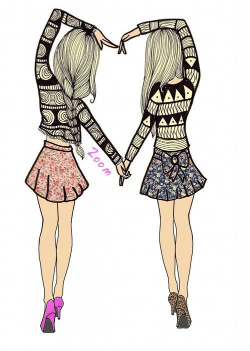 Best Friends Drawing At Getdrawings Free Download