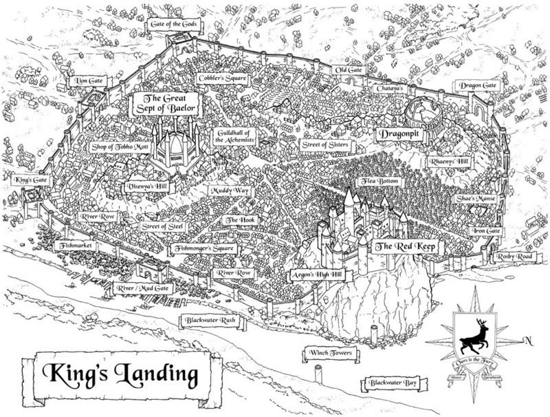 game of thrones map of westeros. A clean image of the map has