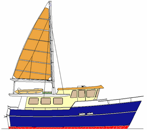 ... passagemakers liveaboard Bruce Roberts steel boat kits and boat plans
