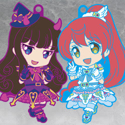 ねんどろいどぷらす ラバーストラップ プリパラ 白玉みかん 黒須あろま