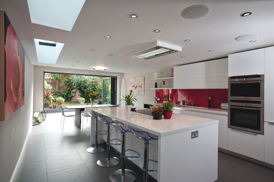 Stylish kitchen design in a modern London home Adelto Adelto