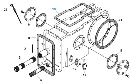 Massey Ferguson Hydraulic Pump Removal