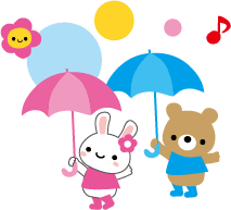 梅雨の無料イラスト