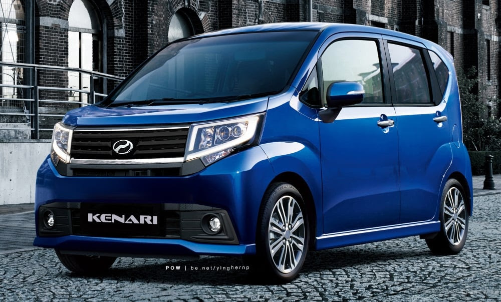 Perodua Kenari generasi baharu - imej imaginasi 