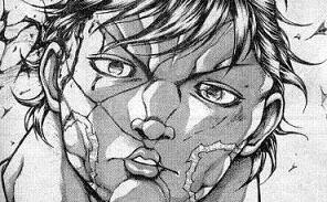 大炎上 バキ外伝 疵面 スカーフェイス 4巻 重症を負うも花山の闘志は消えず