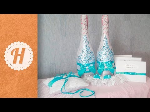 Video Tiffany Blue Wedding Setup