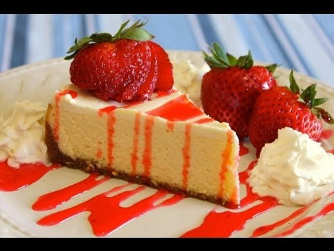 VIDEO : how to make easy homemade new york style cheesecake - no fuss recipe - http://cookingwithsugar.com fullhttp://cookingwithsugar.com fullrecipeand measurements are here click on show more!!! right below it is ...