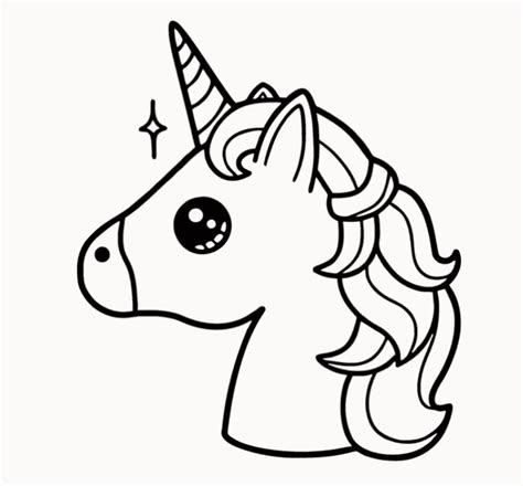 easy unicorn drawing easy drawing  kids step  step dvkarts