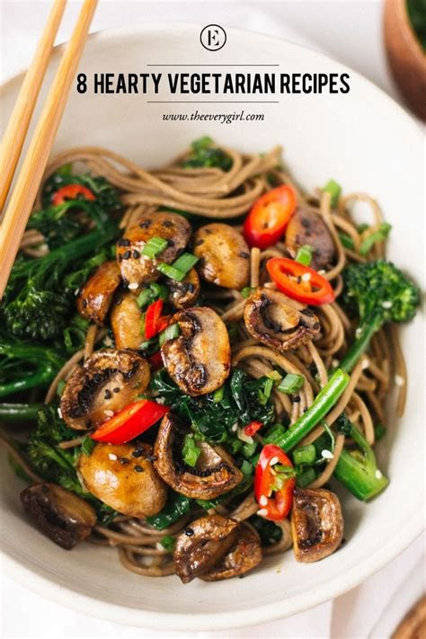 hearty vegetarian recipes meatless monday meatless