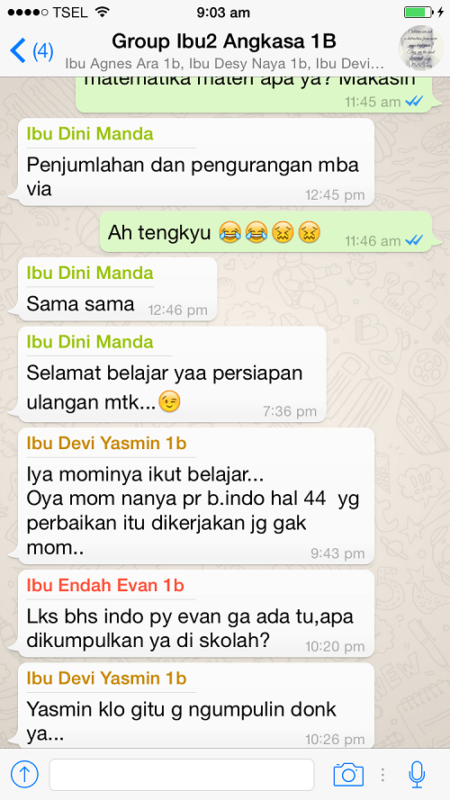 Nama Grup Keluarga Dengan