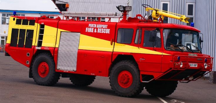 Carmichael Perth Airport Crashtender Scotland