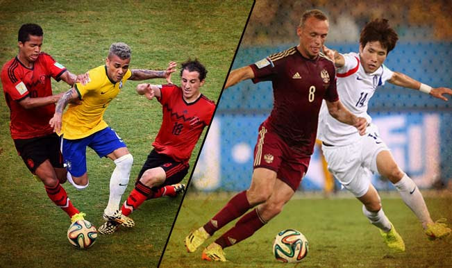 Fifa World Cup 2014 Five Time Champions Brazil Hit The Ochoa Wall Against Mexico India Com