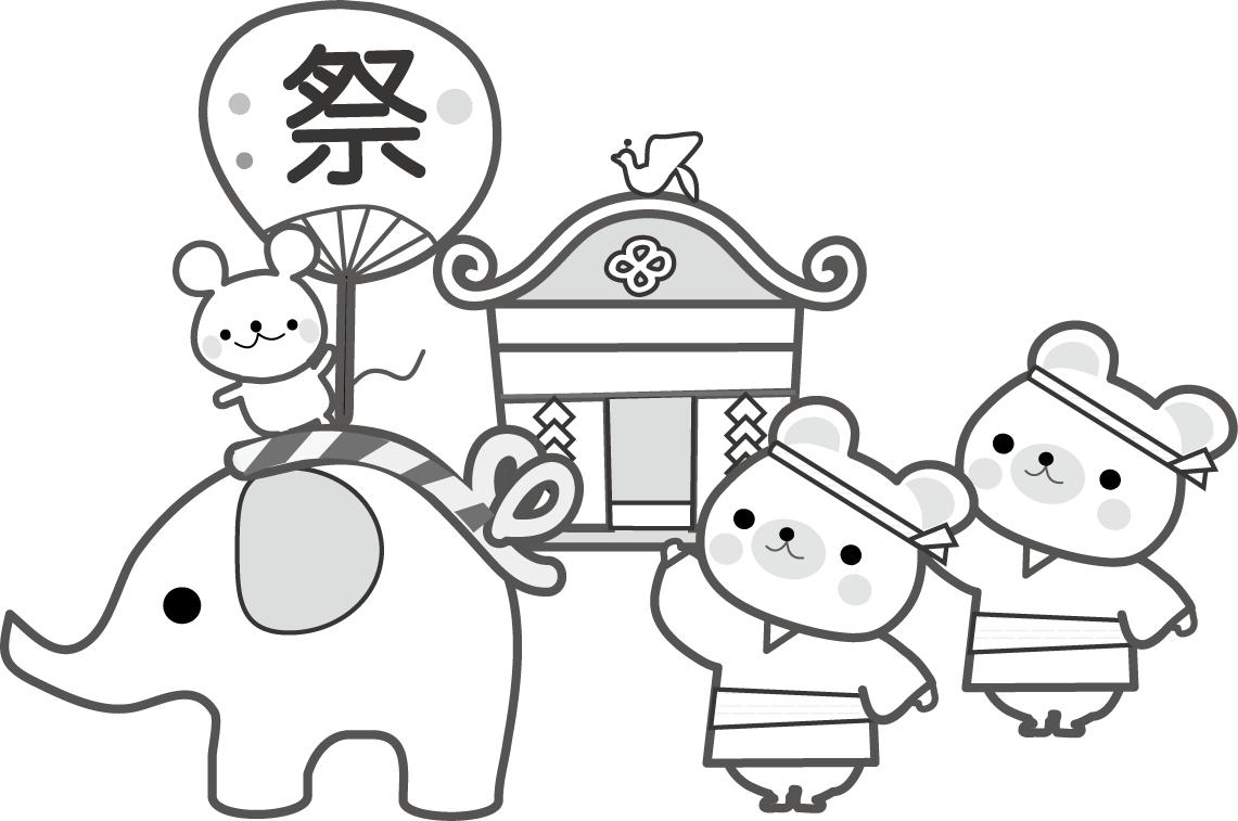 夏祭りのイラスト 夏の無料イラスト フリー素材