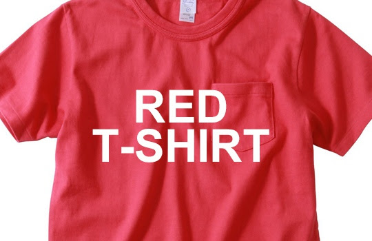 赤 レッドtシャツをお洒落に着こなす メンズおすすめ赤tシャツ
