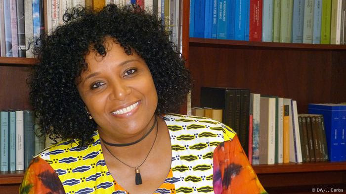 Eneida Marta Sängerin aus Guinea-Bissau (DW/J. Carlos)
