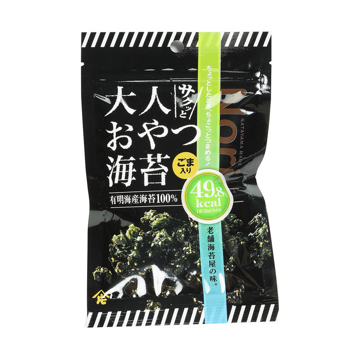 サクッと大人おやつ海苔 ごま入り 片山