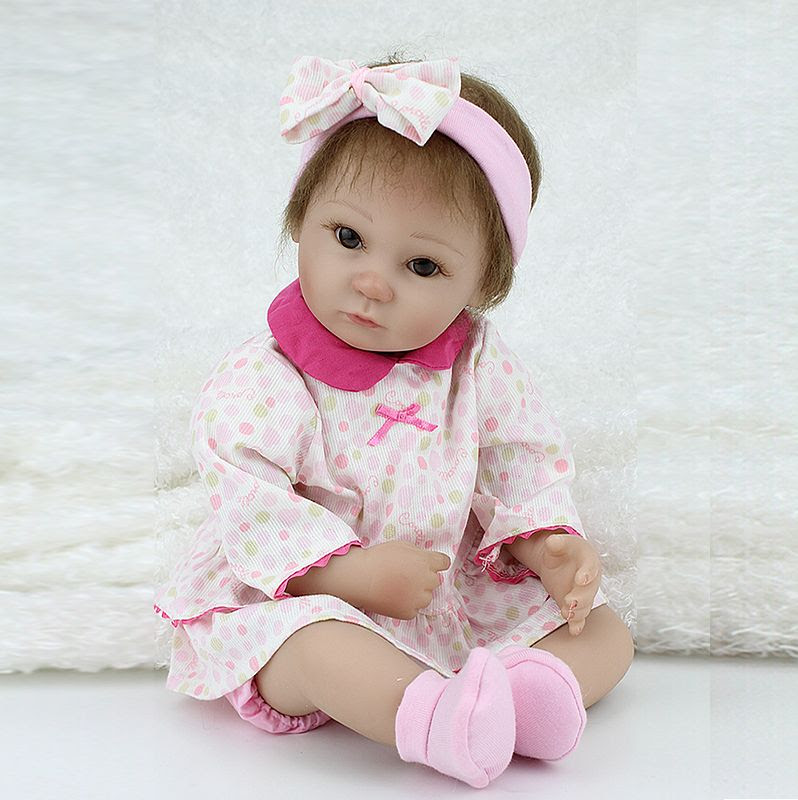 Handmade Vinyl Baby Dolls Girl Lifelike Real Looking Fake ...