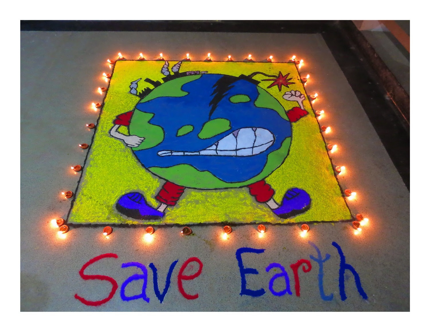Environment Rangoli Designs Hsdeca Satellite maps aren't just for pretty pictures.