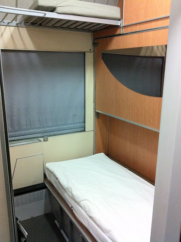 Night Train Vienna to Brescia Italy 2012 - 06