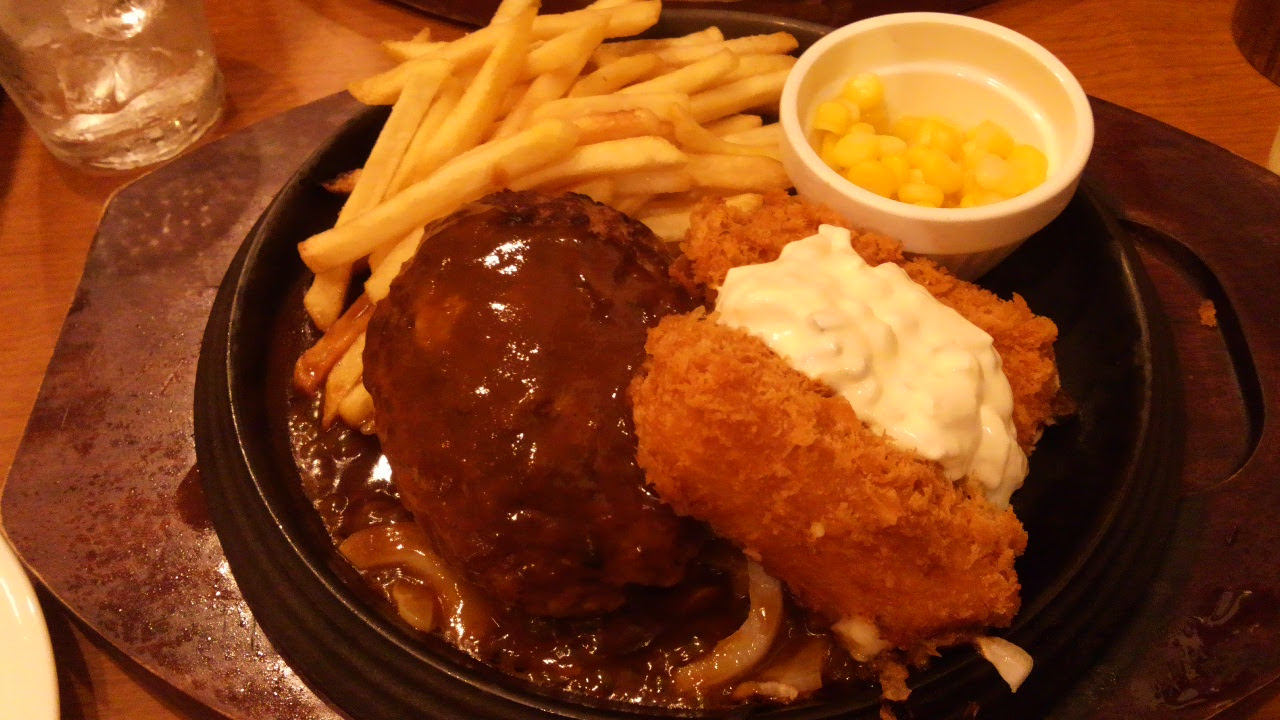 新宿 シェーンズバーグ でハンバーグ クリームコロッケ かなぶん百貨店 漫画 お笑い グルメに特撮
