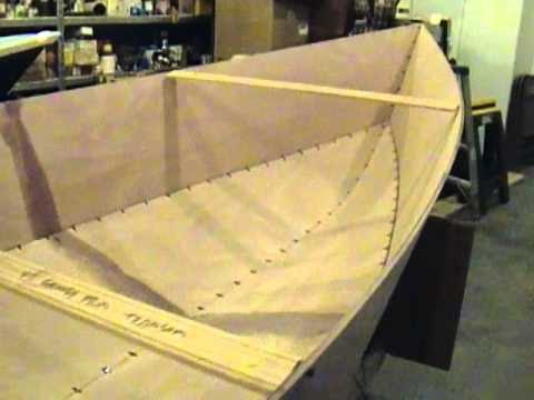 Tango Skiff XL Stitch and Glue Okoume Wooden Boat - YouTube