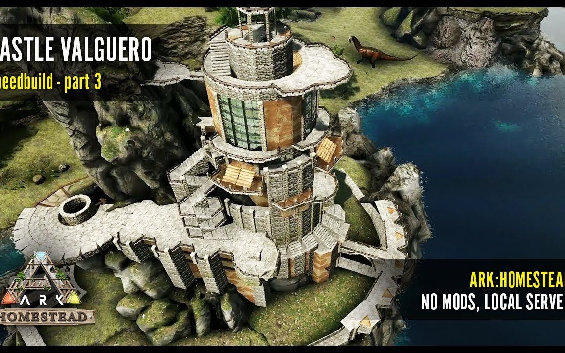 Ark Valguero城堡建筑教程part 1 哔哩哔哩 Bilibili
