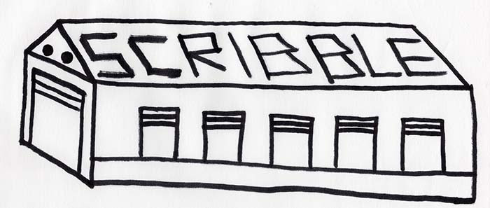 Photoshopで線画を取り出す方法  scribble warehouse