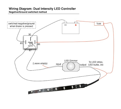 12v Led Strip Light Wiring Diagram