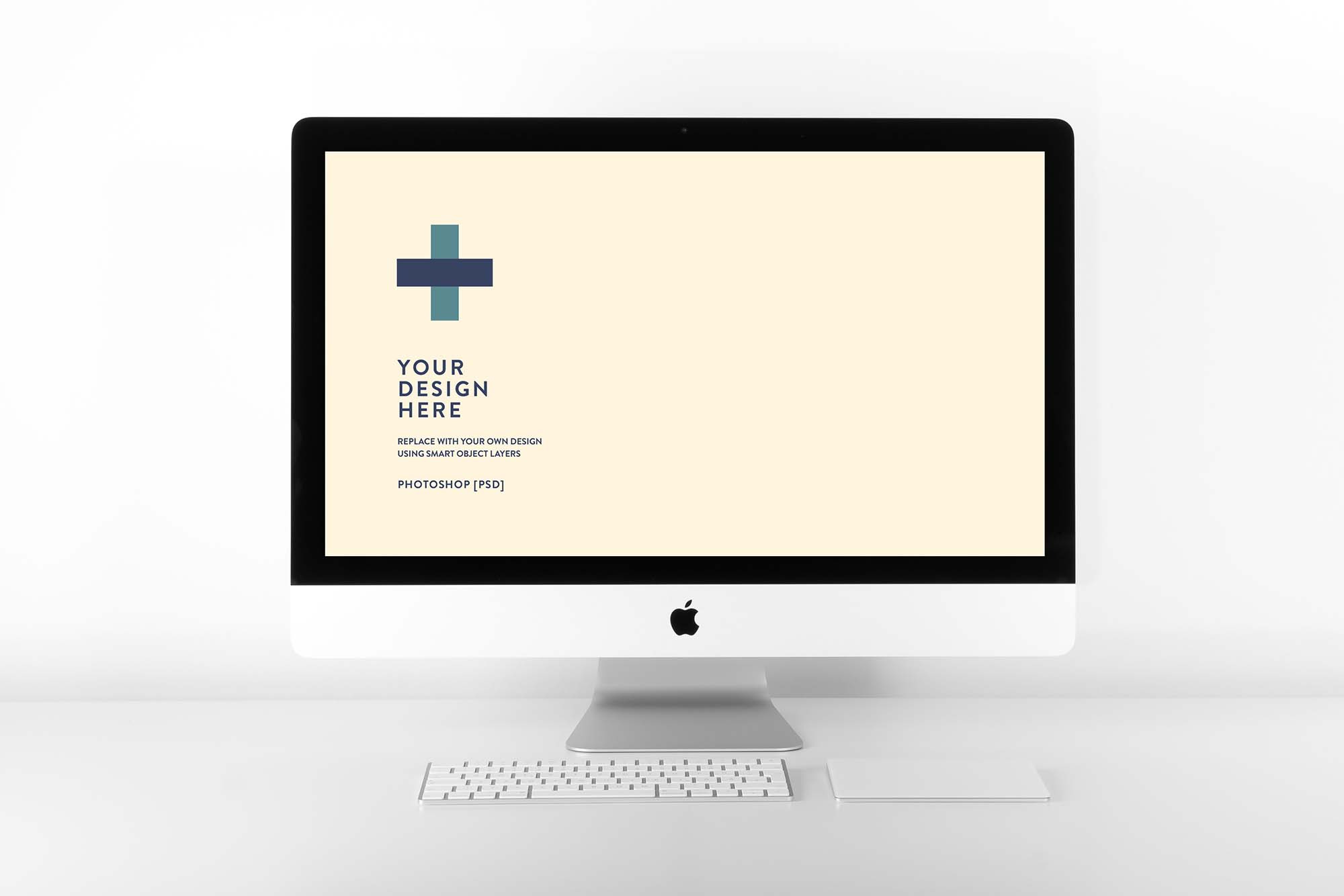 Download Free Imac Website Mockup Psd