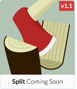 Split Responsive Coming Soon Template