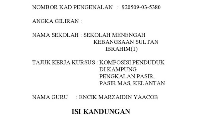 *cadangan perkara yang perlu ada dalam slide pembentangan *contoh/cara penulisan nota akhir dan bibliografi kaedah chicago. Contoh Lampiran Kerja Kursus Sejarah Otosection