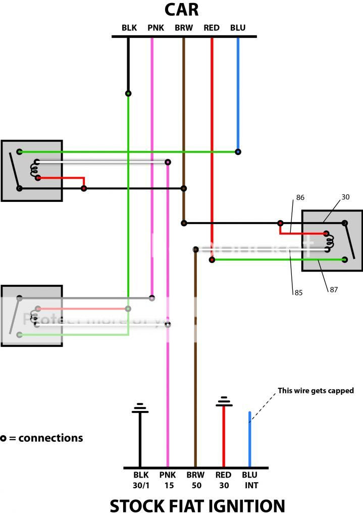 Fiat Spider Ignition Switch Relay Diagram Photo by Giuliot | Photobucket
