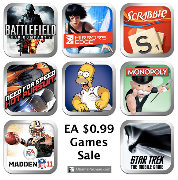 Obamapacman 0 99 Sale Ea Ipad Iphone Ipod Touch Games Download