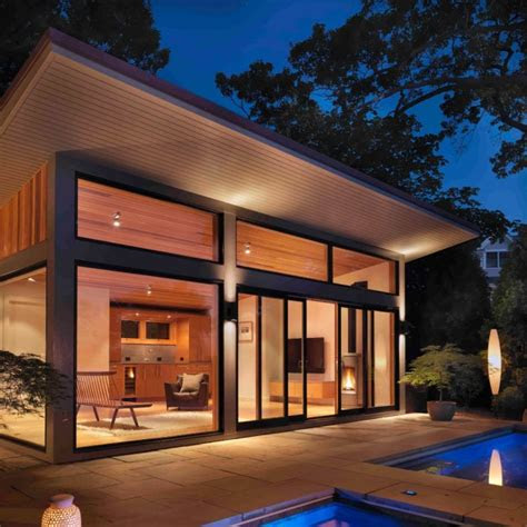 compact modern studio shed designs   backyard
