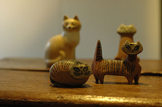 倉敷意匠 atiburanti｜「いにしえの猫展」はじまりました。