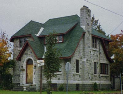 Tudor Architecture on Castles In Concrete    The    Exposed Aggregate    Concrete Block