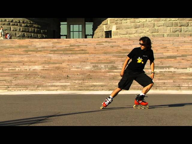 Stopping On Inline Skates : 3 Ways To Stop On Rollerblades Howcast / To use the heel brake, the skate with the heel brake should be forward.