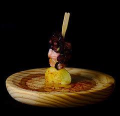 Polbo á feira a baixa temperatura