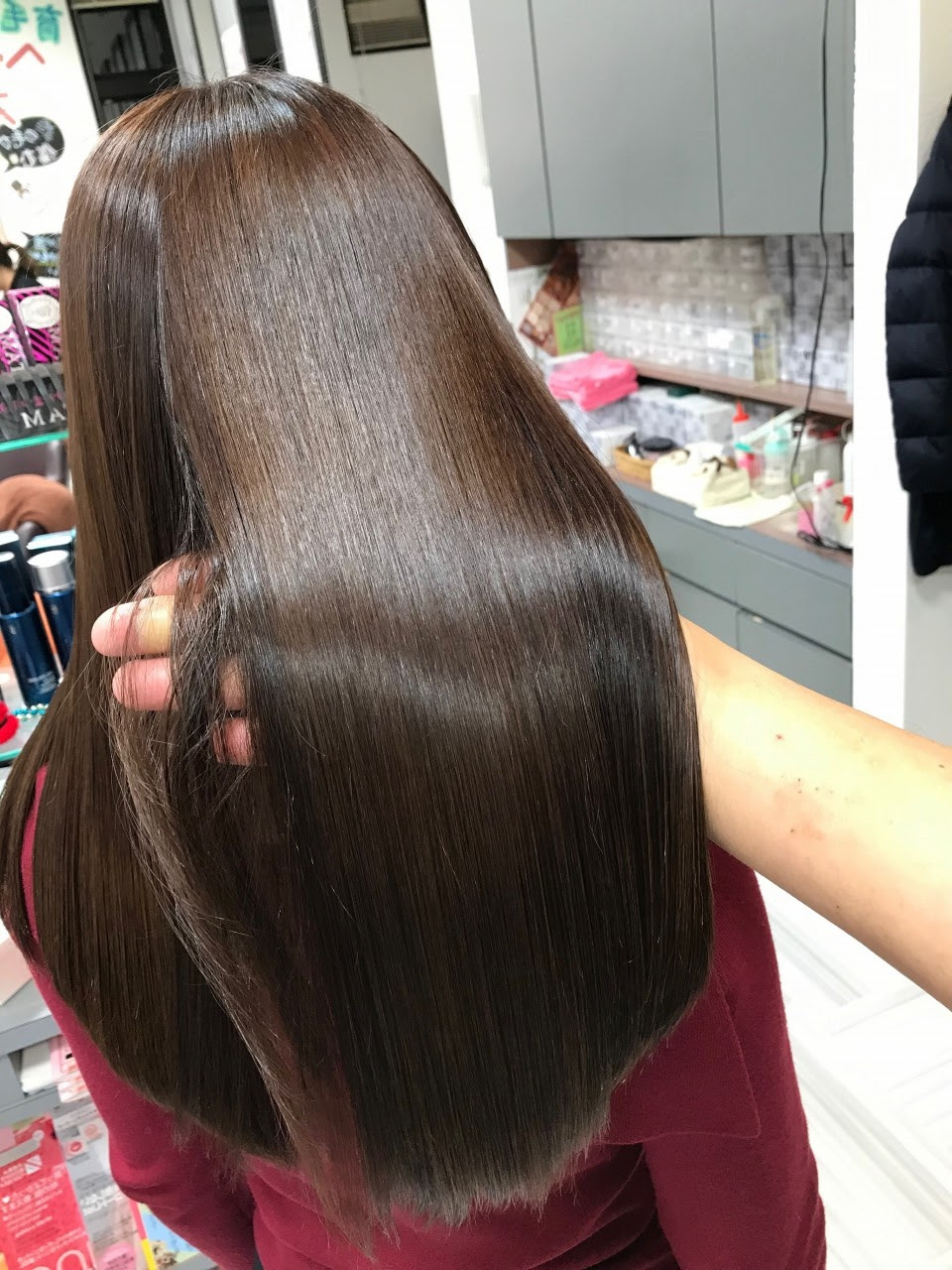 新潟市美容室ｋｅｎ 江南区で髪質改善 新潟市美容室 髪質改善が得意m3dトリートメントで艶髪になる
